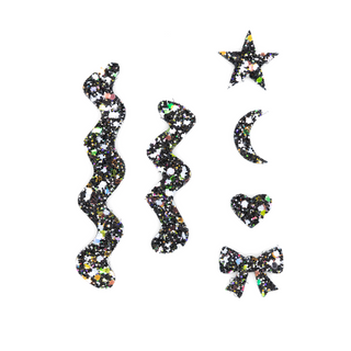 HOLLYWOOD MINISTAYS SPARKLES - BLACK
