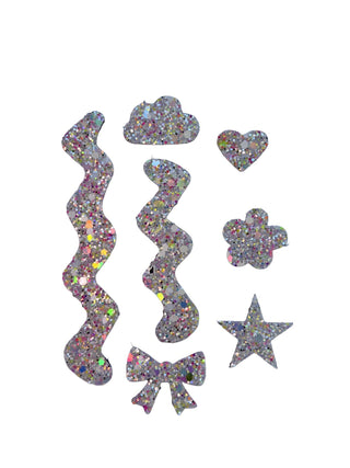 HOLLYWOOD MINISTAYS SPARKLES - WHITE